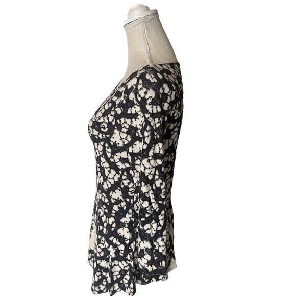 Anthropologie Leifsdottir Webbed Tales Boatneck Peplum Top - Picture 7 of 14